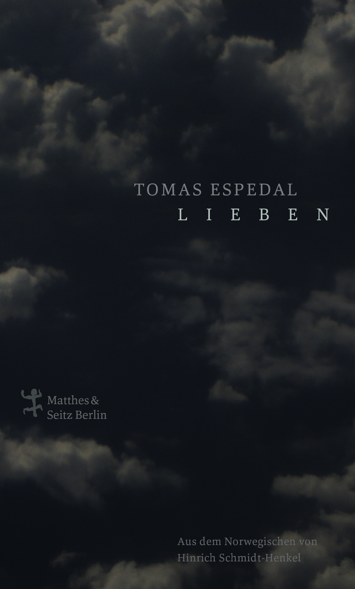 Cover von Tomas Espedals Roman "Lieben"